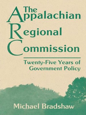cover image of The Appalachian Regional Commission